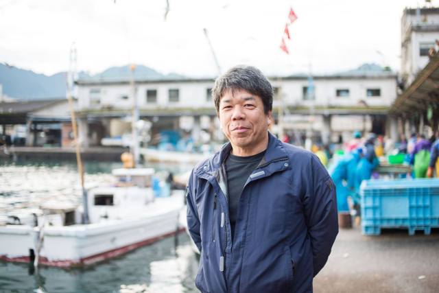 Mr. Nakamoto of the Owase Fishermen’s Association