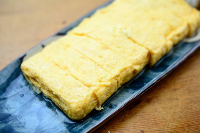 Japanese omelette, whose taste have been proudly kept from the predecessor