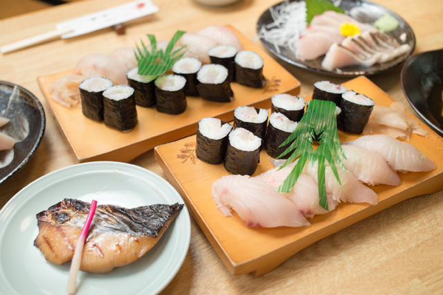 Sawara dishes