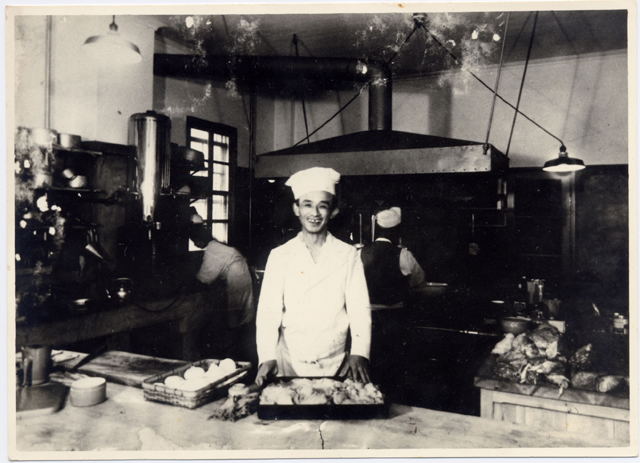 The first head chef, Mr. Shigekatsu Inomata