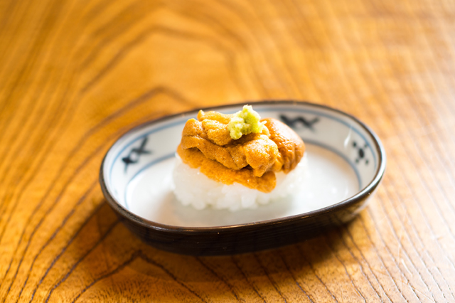 Red Sea Urchins Sushi